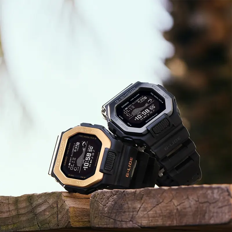 Casio G-Shock Digital G-LIDE (Bluetooth) Black Men's Watch- GBX-100NS-4